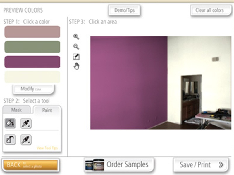 اختر اللون المناسب لطلاء غرفتك عبر تطبيق "Color Smart"